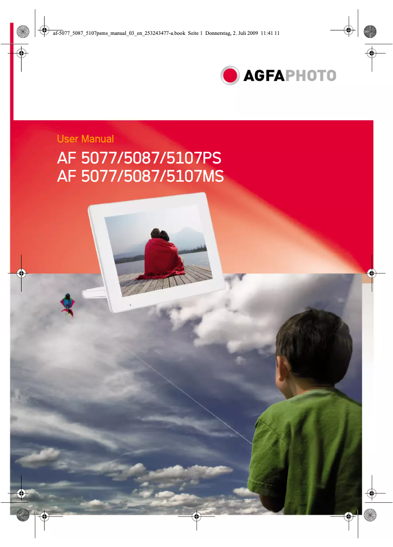 Image de la première page du manuel de l'appareil AF 5077PS