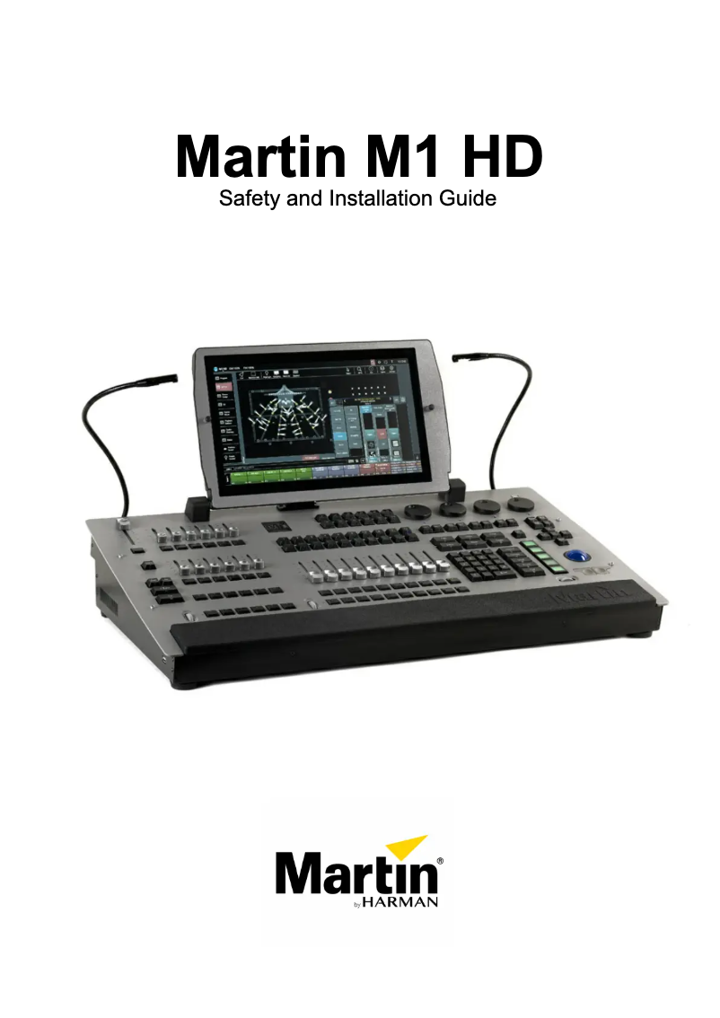Page 1 de la notice Guide d'installation Martin M1 HD