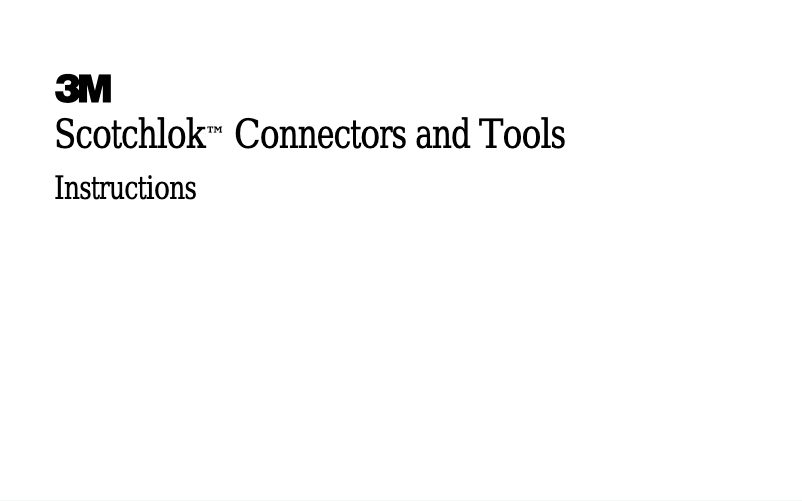 Página 1 del manual Manual de usuario 3M E-9Y