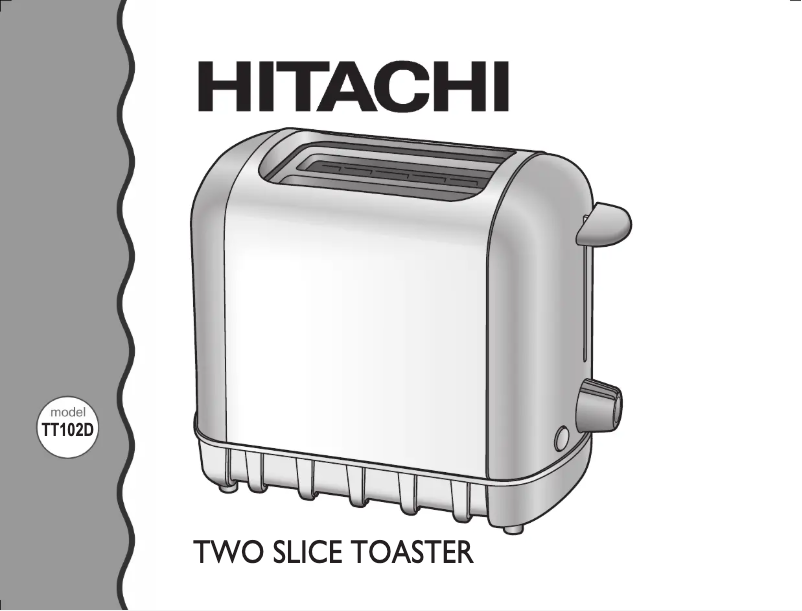 Image de la première page du manuel de l'appareil TT102D