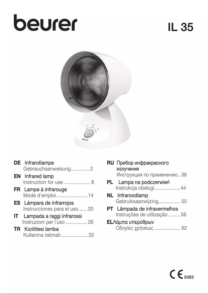 Image de la première page du manuel de l'appareil IL 35