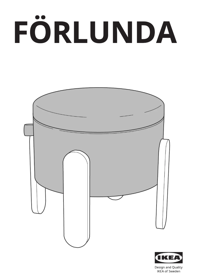 Image de la première page du manuel de l'appareil FÖRLUNDA 405.702.44