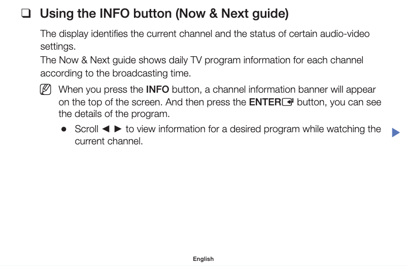 Imagen de la primera página del manual del dispositivo UN32FH4005G