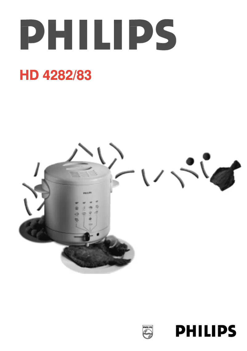 Page 1 de la notice Manuel utilisateur Philips HD4282