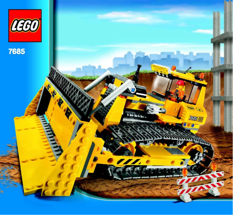 Page 1 de la notice Manuel utilisateur Lego Dozer