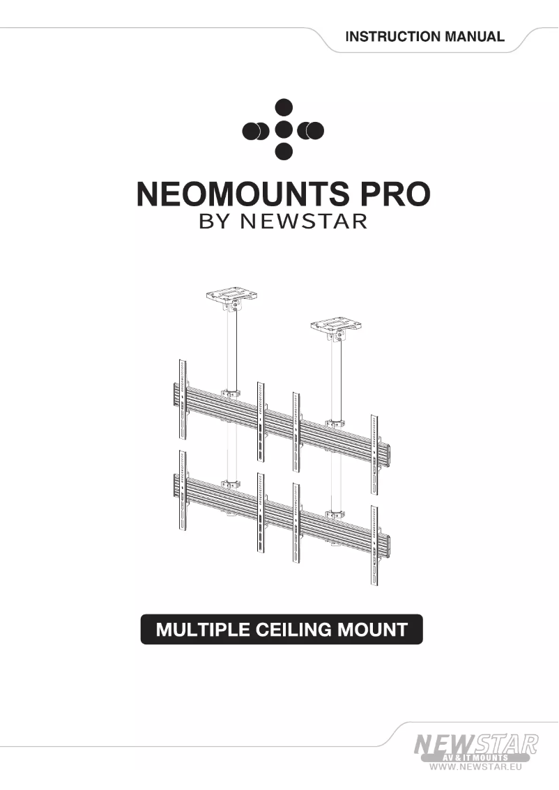 Page 1 de la notice Manuel utilisateur Newstar NMPRO-C33