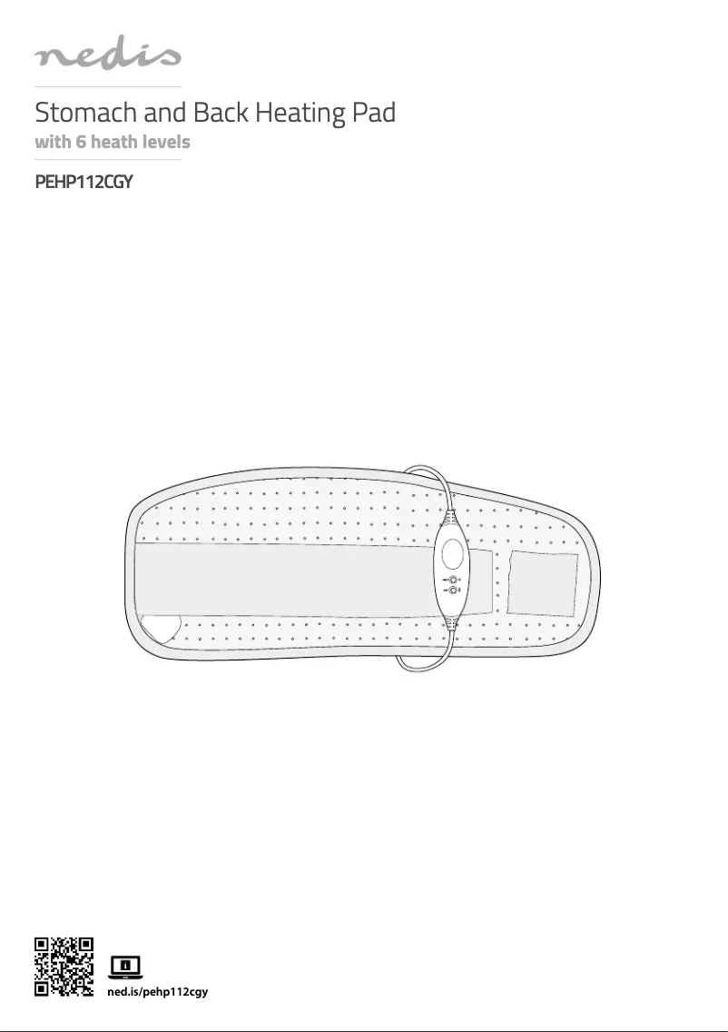 Page n°1 - Manuel utilisateur Nedis PEHP112CGY