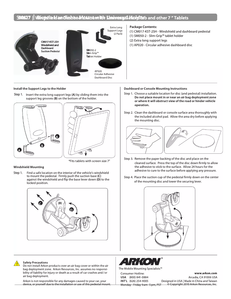 Image de la première page du manuel de l'appareil SM517