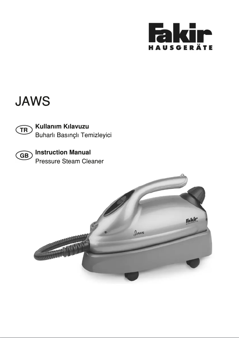 Image de la première page du manuel de l'appareil Jaws