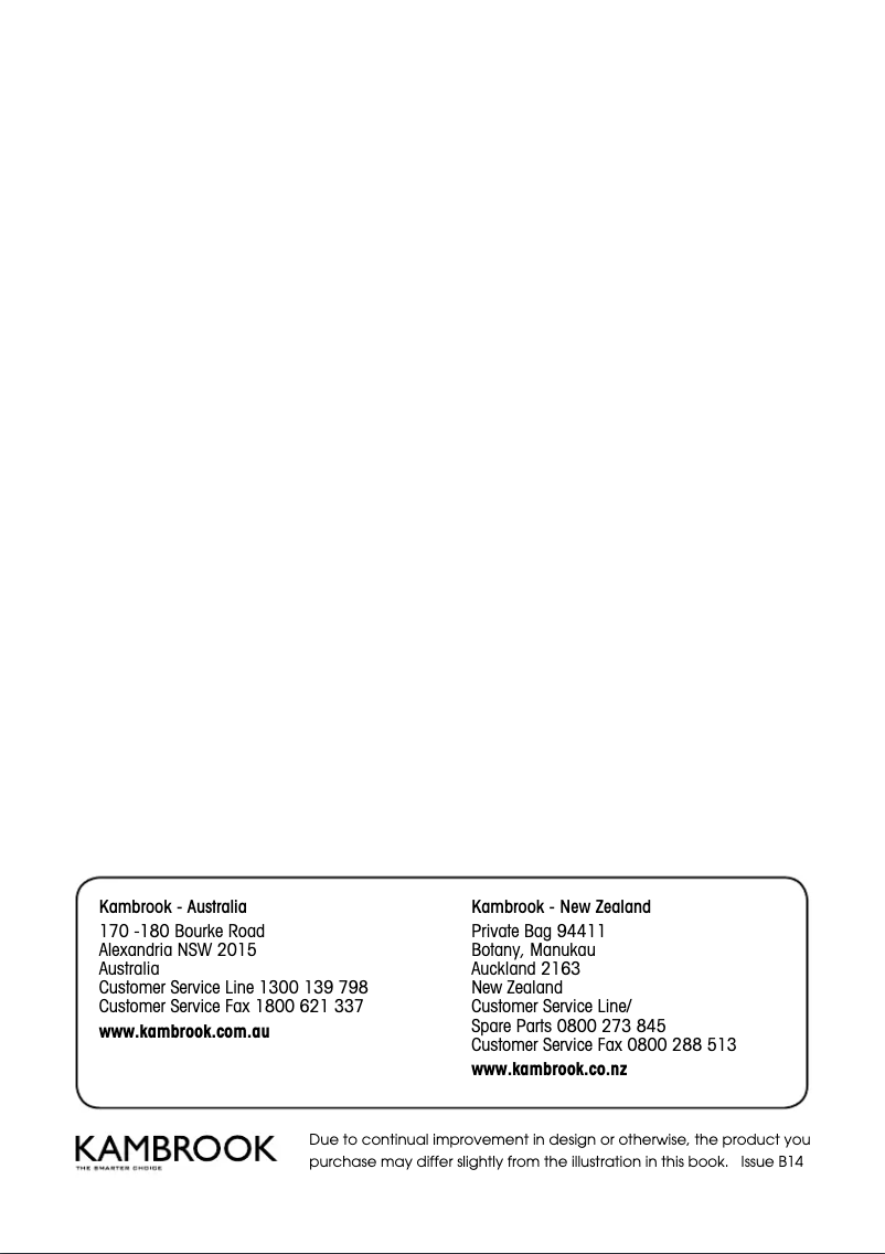 Page 1 de la notice Manuel utilisateur Kambrook Mix & Store KSB70