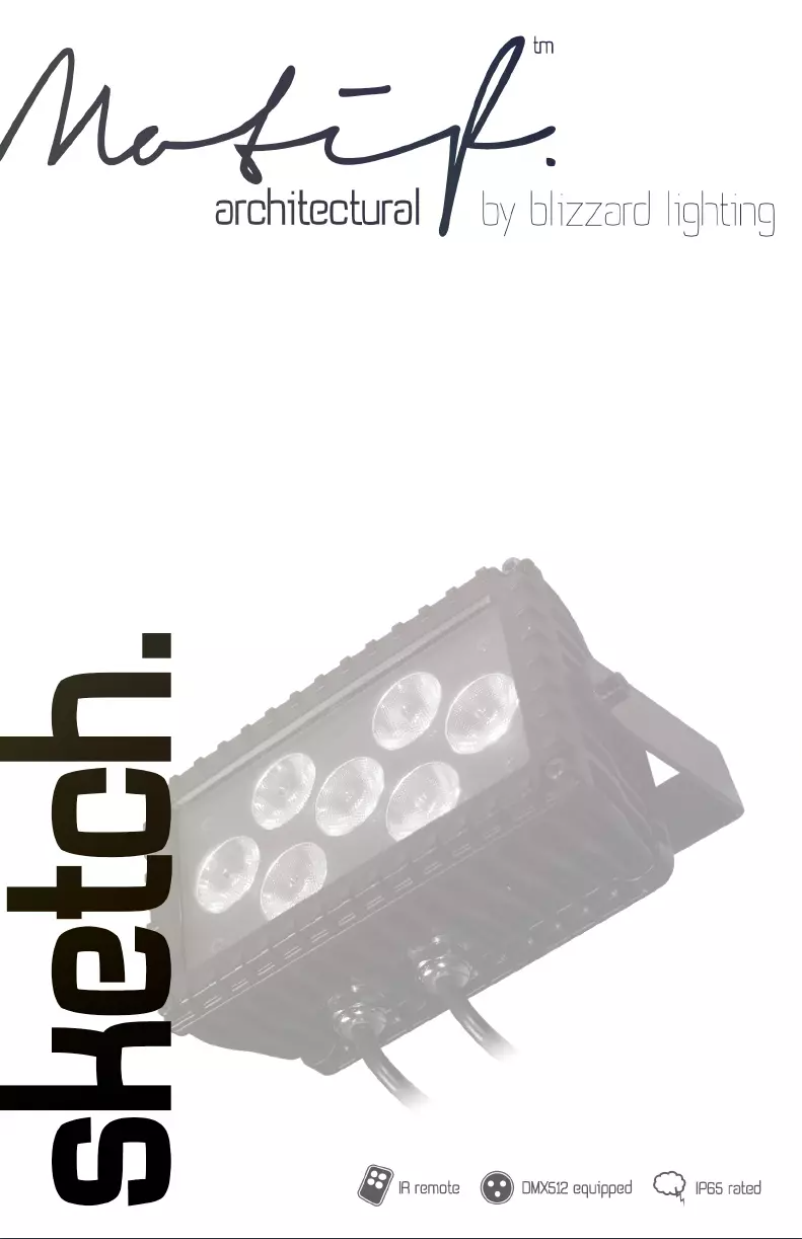 Page 1 de la notice Manuel utilisateur Blizzard Motif Sketch