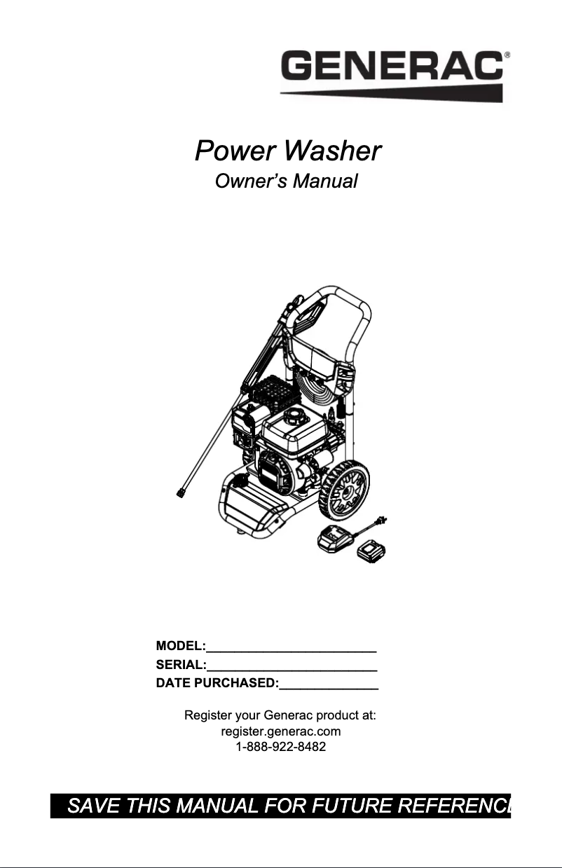 Image de la première page du manuel de l'appareil G0088950
