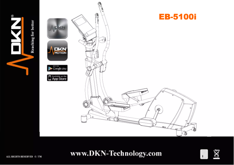 Page n°1 - Manuel utilisateur DKN EB-5100i