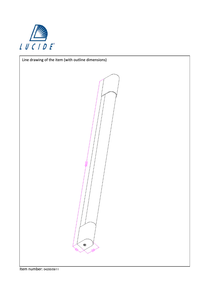 Image de la première page du manuel de l'appareil Alta 04200/09/11
