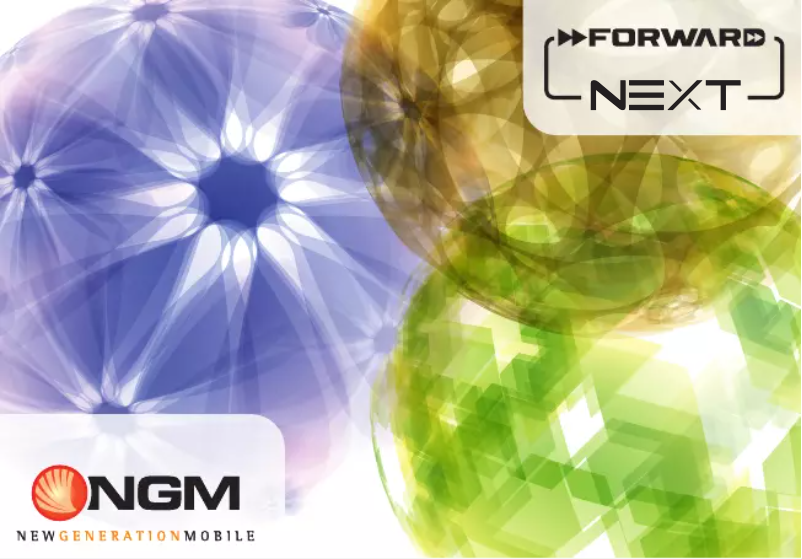 Page 1 de la notice Manuel utilisateur NGM-Mobile Forward Next