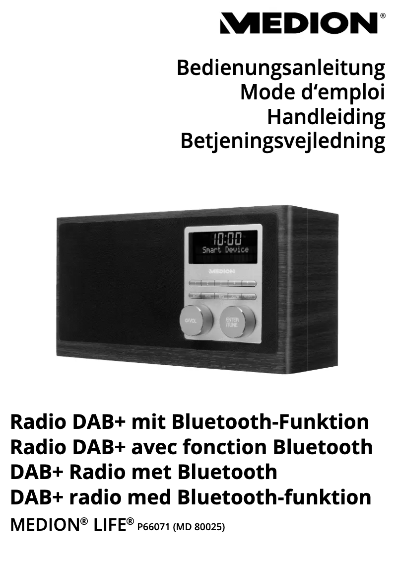 Page n°1 - Manuel utilisateur Medion LIFE P66072 (MD 80026)
