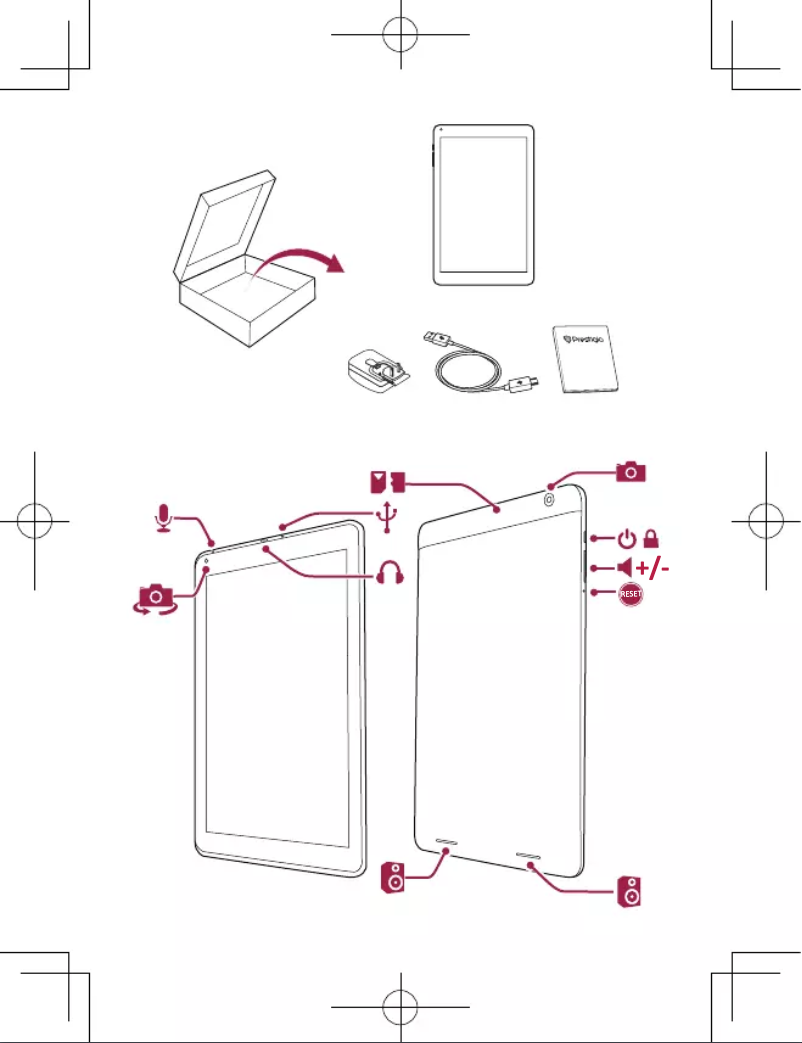 Page n°1 - Manuel utilisateur Prestigio MultiPad Muse 5001 3G