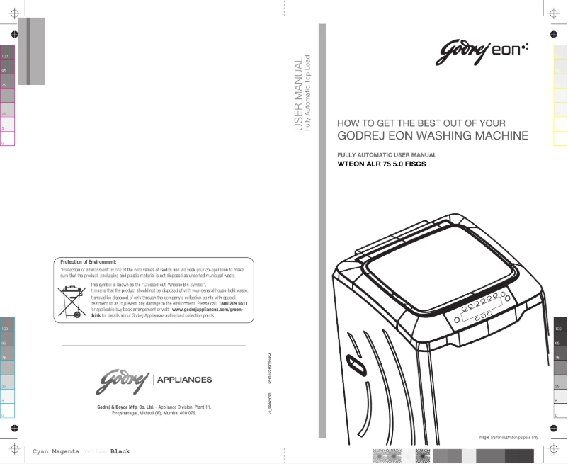 Page 1 of the manual User Manual Godrej WTEON ALR 75 5.0 FISGS