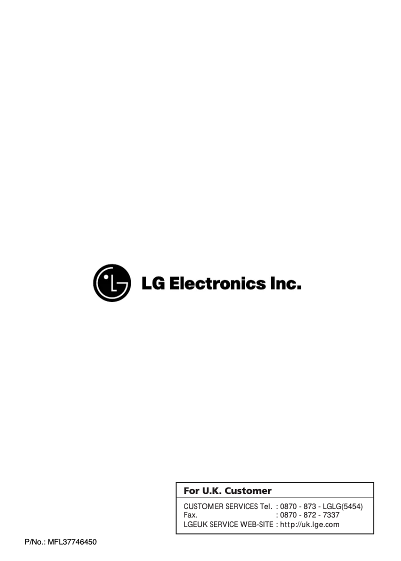 Page 1 de la notice Manuel utilisateur LG WD-12331FDK