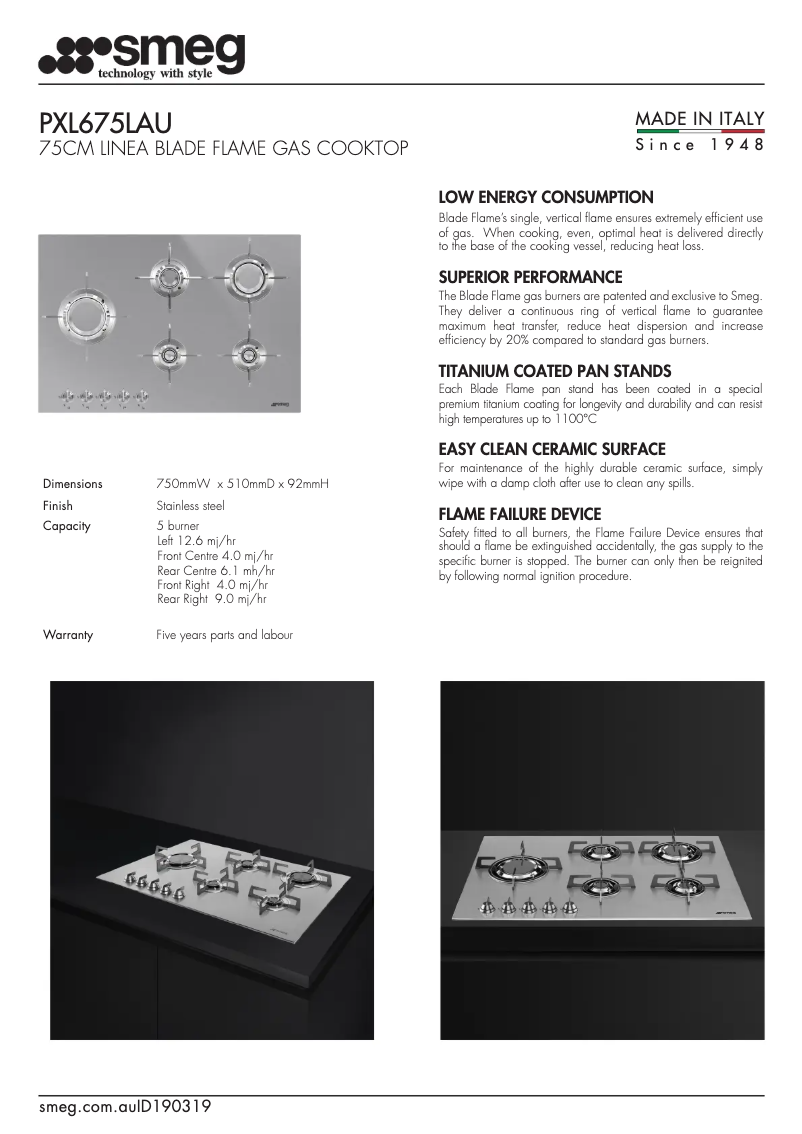 Image de la première page du manuel de l'appareil PXL675LAU