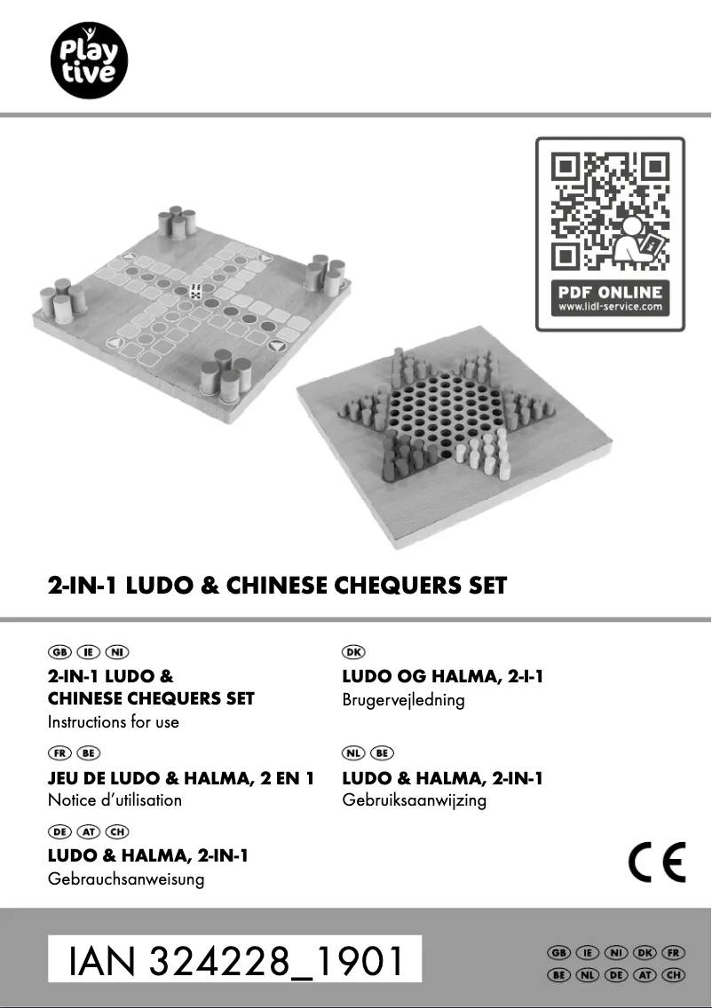 Page 1 de la notice Manuel utilisateur Playtive IAN 324228