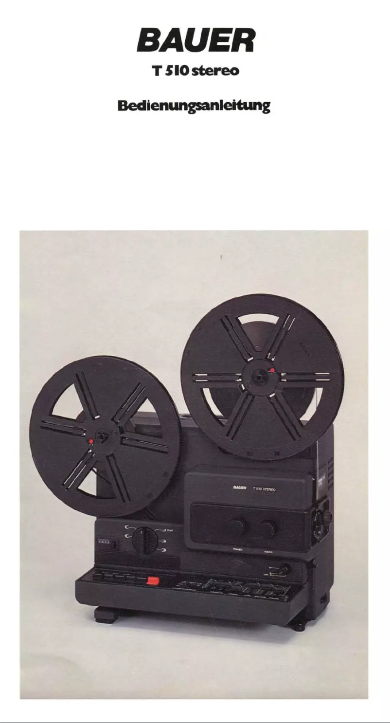Page n°1 - Manuel utilisateur Bauer T510 Stereo