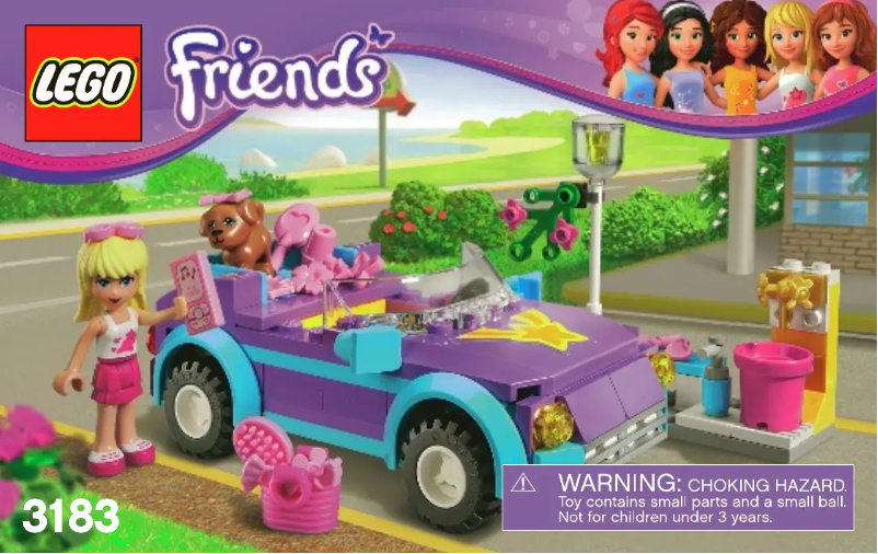 Page 1 de la notice Manuel utilisateur Lego Friends 3183