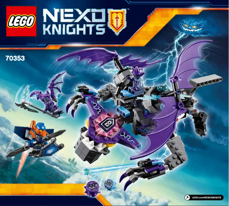 Page n°1 - Manuel utilisateur Lego Nexo Knights 70353