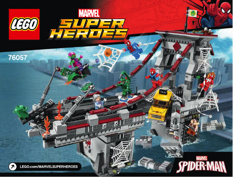 Page n°1 - Manuel utilisateur Lego Marvel Super Heroes 76057