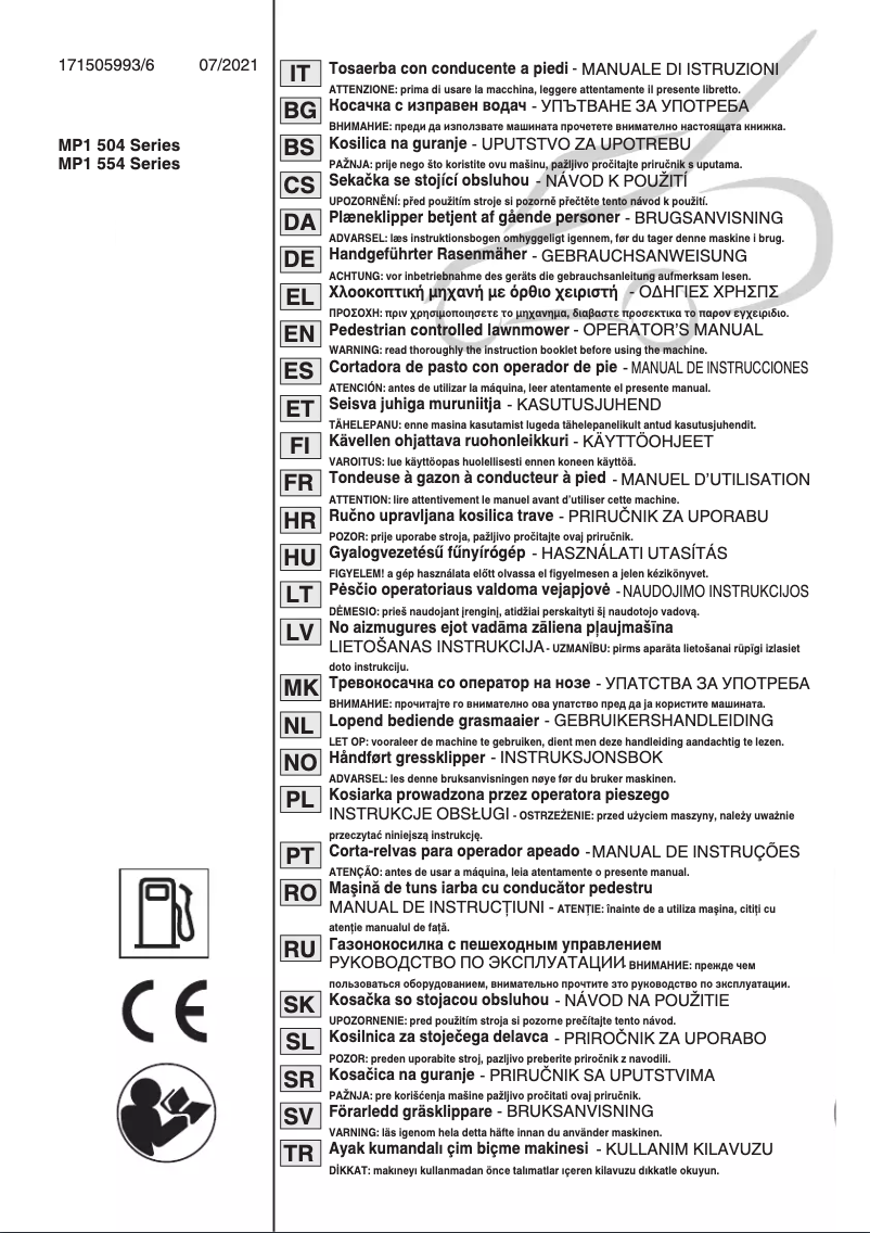 Page n°1 - Manuel utilisateur Stiga Combi 50 SQ