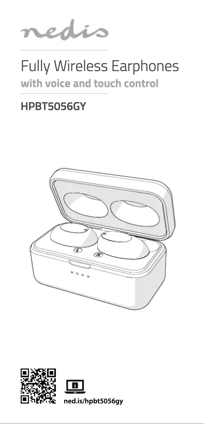 Page n°1 - Manuel utilisateur Nedis HPBT5056GY