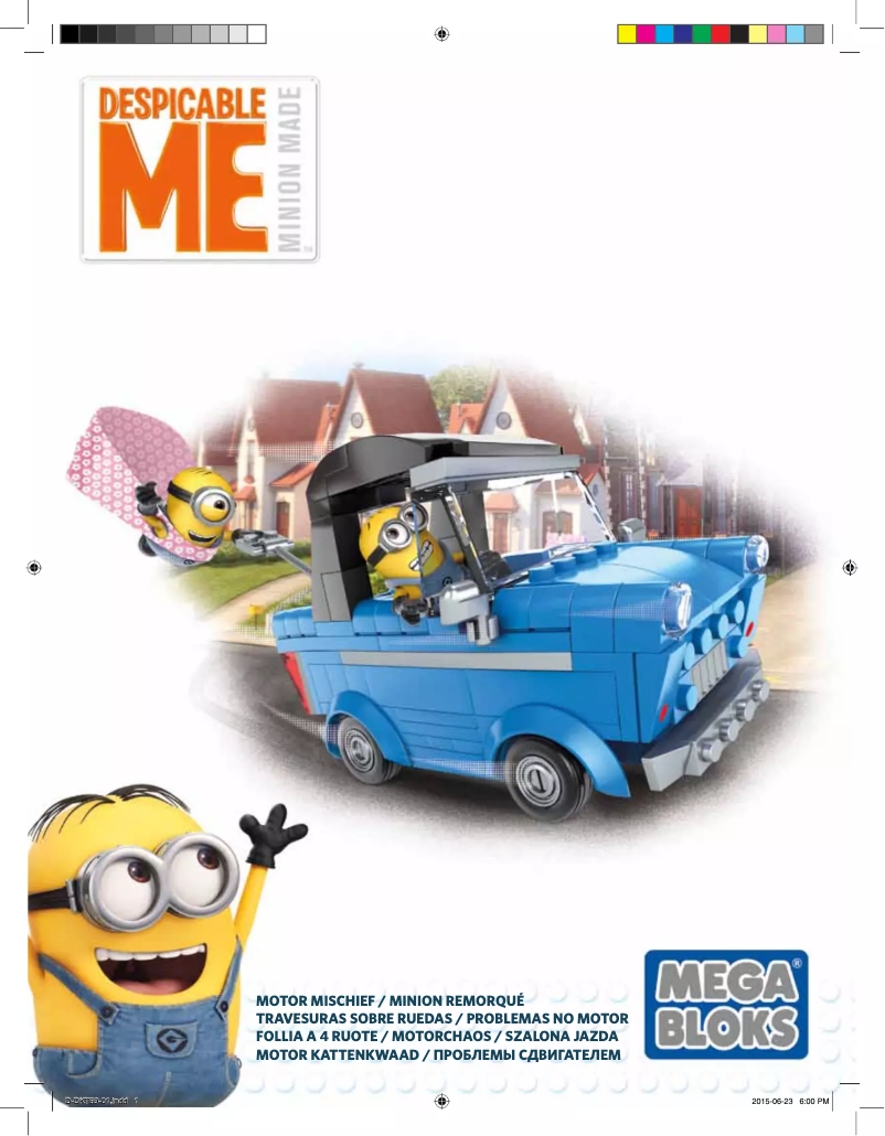 Page n°1 - Manuel utilisateur Mega Bloks DKT69