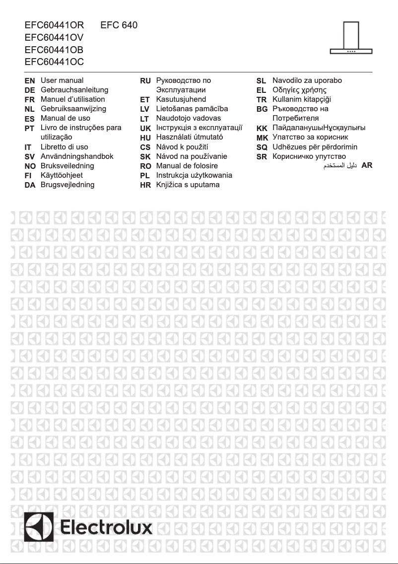 Página 1 del manual Manual de usuario Electrolux EFC60441OC