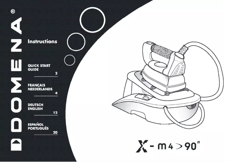 Image de la première page du manuel de l'appareil Xm 490