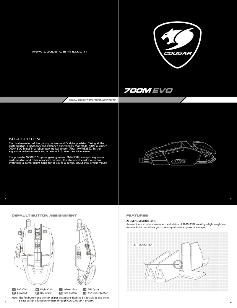 Image de la première page du manuel de l'appareil 700M EVO