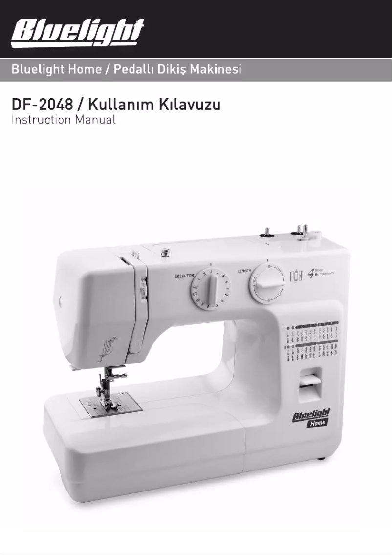 Page 1 de la notice Manuel utilisateur Bluelight DF-2048