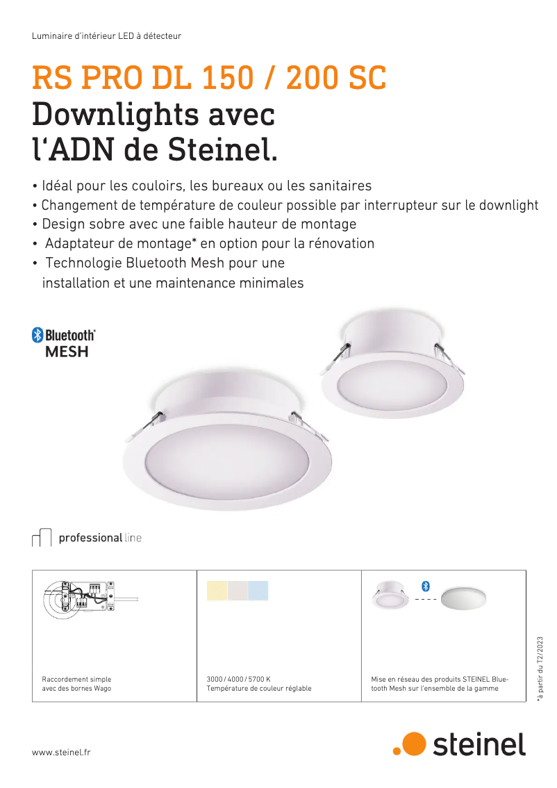 Page n°1 - Brochure Steinel RS PRO DL 150 SC