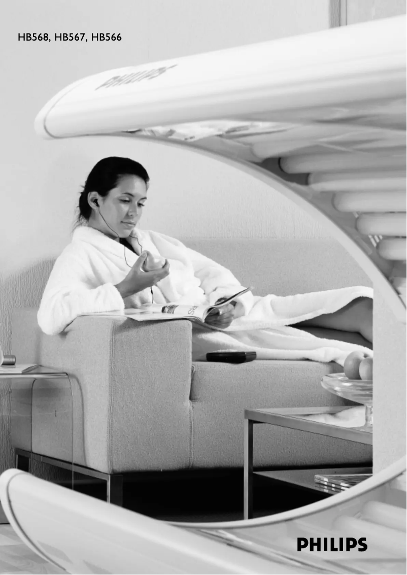 First page image of the manual for HB 566