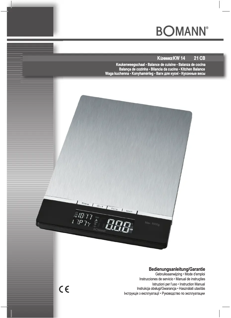 Página 1 del manual Manual de usuario Bomann KW 1421 CB