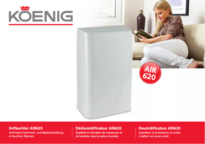 Page n°1 - Manuel utilisateur Koenig AIR620