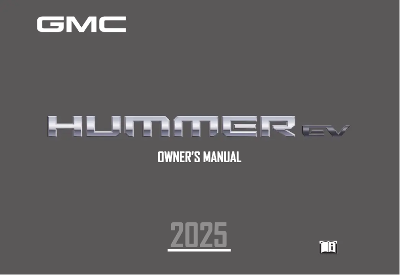 Image de la première page du manuel de l'appareil HUMMER EV (2025)