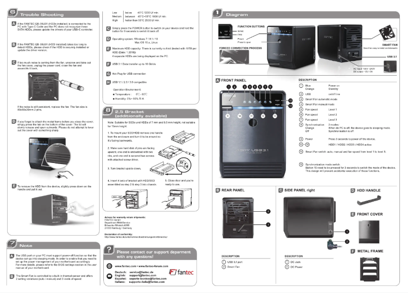 Image de la première page du manuel de l'appareil QB-35U31