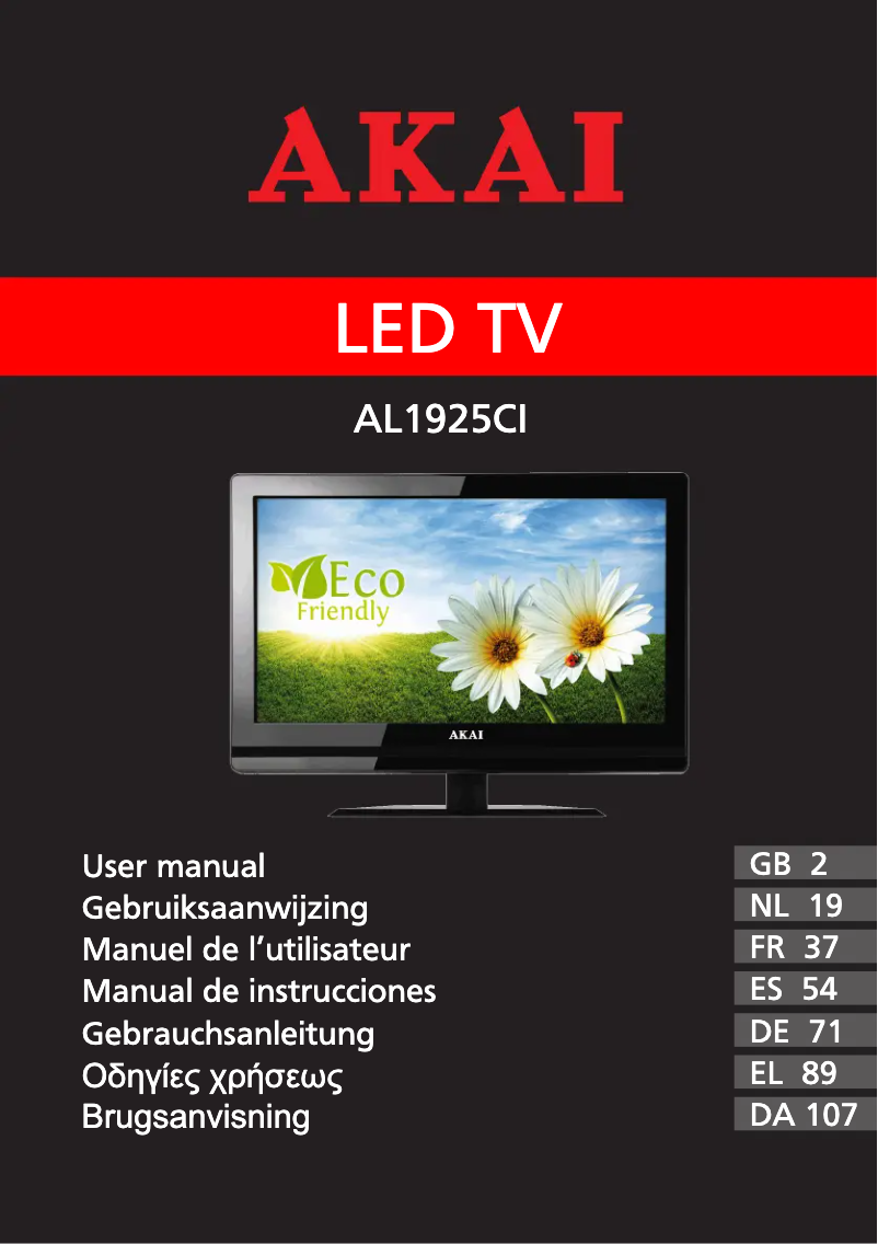 Image de la première page du manuel de l'appareil AL1925CI