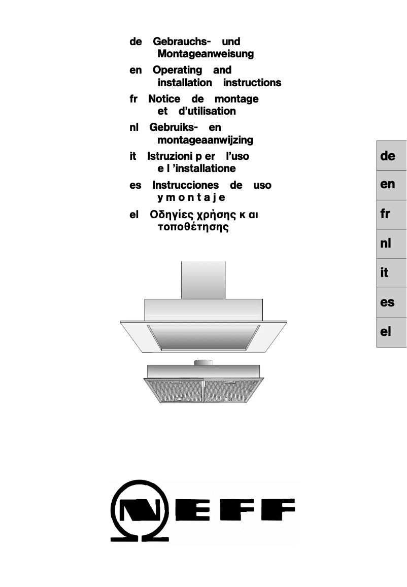 Page 1 de la notice Manuel utilisateur Neff D5625X0GB
