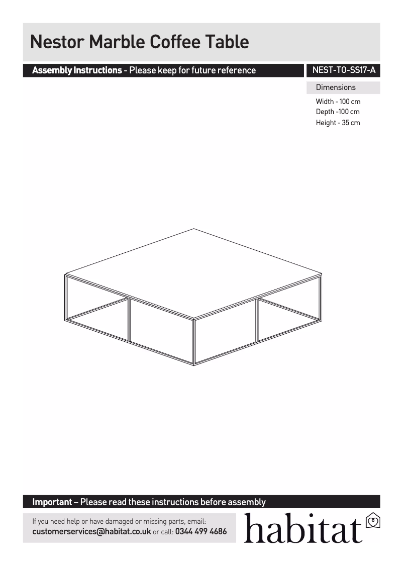 Image de la première page du manuel de l'appareil Nestor