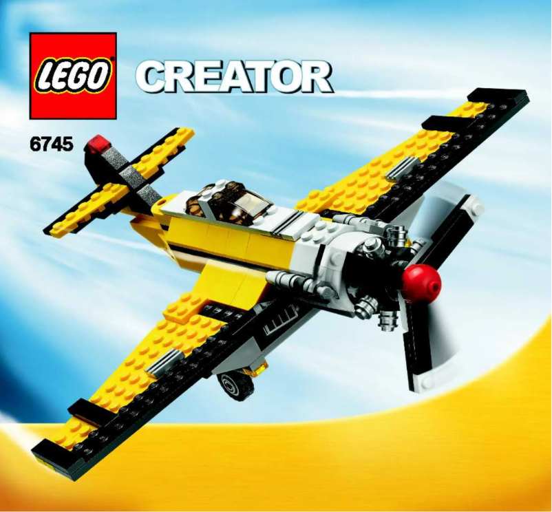Page n°1 - Manuel utilisateur Lego Creator 6745