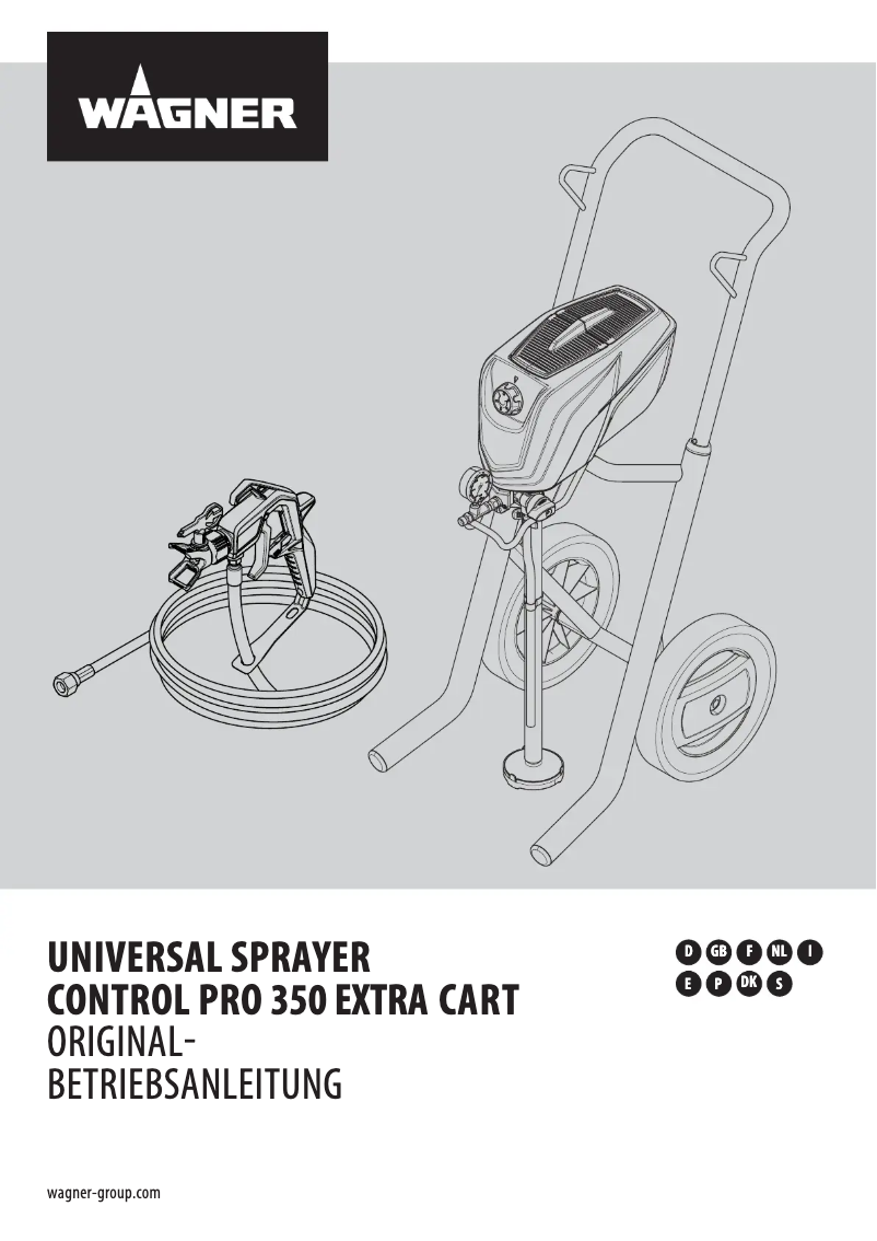 Page 1 de la notice Manuel utilisateur Wagner Control Pro 350