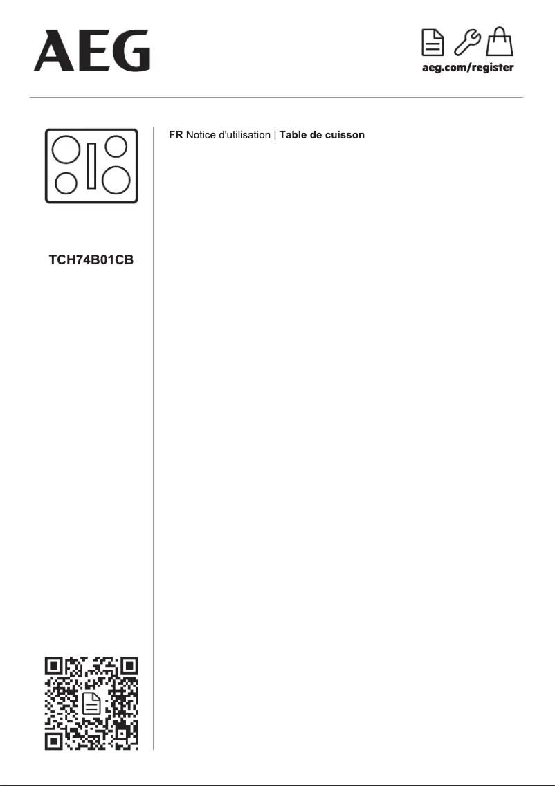 Image de la première page du manuel de l'appareil TCH74B01CB