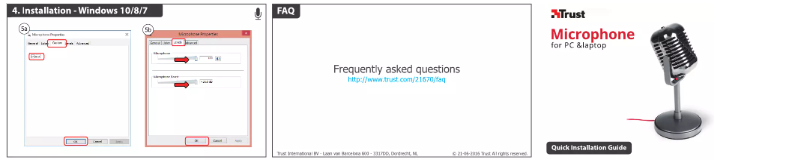 Page n°1 - Manuel utilisateur Trust Elvii