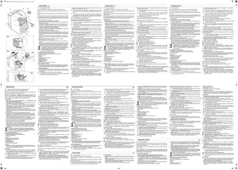 Image de la première page du manuel de l'appareil CE441X